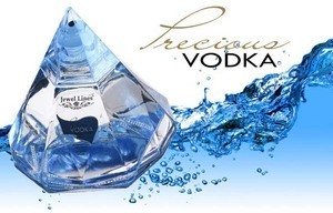 50%OFF Precious Vodka 700ml (Diamond Shape)  Deals and Coupons