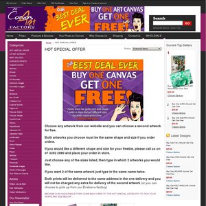50%OFF Canvas Deals and Coupons
