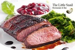 50%OFF Little Snail 3 Course with Award Winning Wine Deals and Coupons
