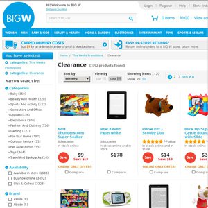 40%OFF BIG W items Deals and Coupons