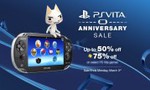 50%OFF PS Vita Anniversary Sale! Deals and Coupons