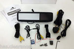 82%OFF Car GPS Bluetooth Handsfree Rearview Mirror Bonus Reverse Camera Deals and Coupons