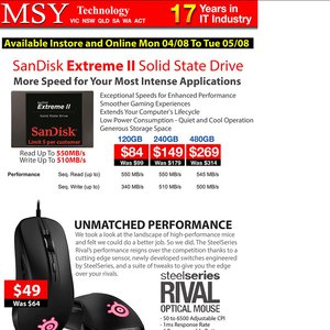 50%OFF SanDisk Extreme II SSD Deals and Coupons