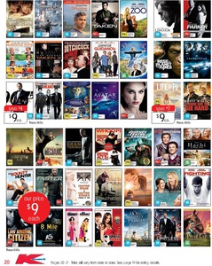 50%OFF Kmart Recent Release DVD Titles Deals and Coupons