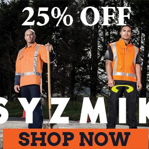 25%OFF Syzmik Sale - Budget Workwear Deals and Coupons