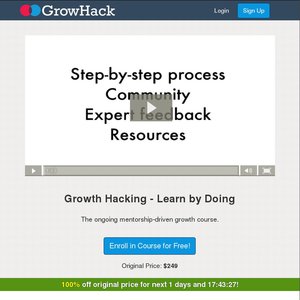 50%OFF Growth Hacking Deals and Coupons