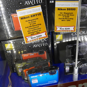 50%OFF Nikon S9500 $249 Deals and Coupons