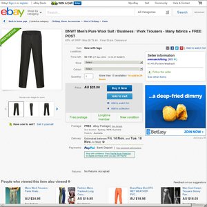 90%OFF Business Pants Deals and Coupons