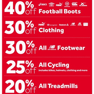 40%OFF Rebel Sport Items Deals and Coupons