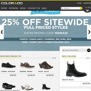 25%OFF Colorado Shoes Deals and Coupons