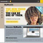 50%OFF CBA My Wealth account Deals and Coupons