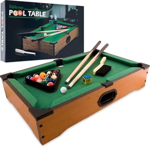 50%OFF Tabletop pool table with accessories Deals and Coupons
