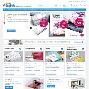 50%OFF Printing service at VistaPrint Deals and Coupons