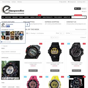 50%OFF Casio G-Shock, CK, Citizen Watches Deals and Coupons