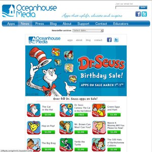 80%OFF Dr. Seuss’s Book Apps Deals and Coupons