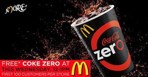 50%OFF McDonald's free coke bargain Deals and Coupons