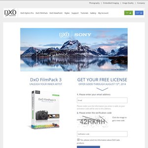 FREE DXO Film Pack Deals and Coupons