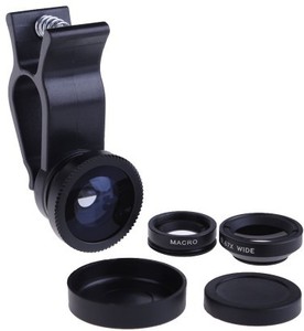 50%OFF 3IN1 Wide Angle+Macro+Fisheye Clip Lens Deals and Coupons