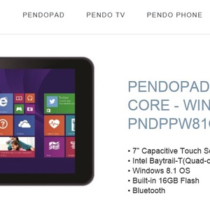 50%OFF Pendo Pad7 Full Windows 8.1with Bing & 1 Year Office 365 Deals and Coupons