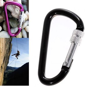50%OFF D-Lock Carabiner Buckle Clip with Nut Deals and Coupons