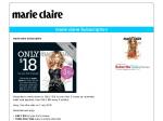 60%OFF Marie Claire Magazine Subscription Deals and Coupons