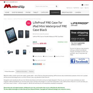 53%OFF LifeProof Fre Waterproof Case for iPad mini Deals and Coupons