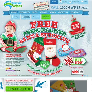 50%OFF Personalised Santa Stocking Deals and Coupons