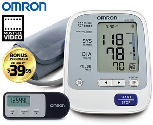50%OFF Omron Blood Pressure monitor and Pedometer from COTD  Deals and Coupons