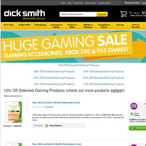50%OFF Gaming Clearance Deals and Coupons