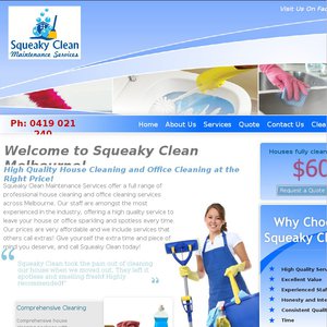 50%OFF House Clean from Squeaky Clean Deals and Coupons