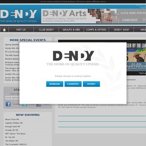 50%OFF # Movies at Dendy Newtown Deals and Coupons