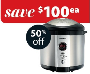 50%OFF Morphy Richards Rapid Cook Digital Pressure Cooker Deals and Coupons