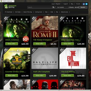 75%OFF GreenManGaming PC Games Deals and Coupons