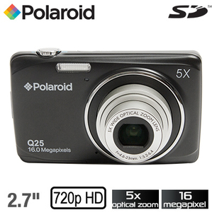 50%OFF Polaroid Q25 Digital Camera - 16MP Black Deals and Coupons