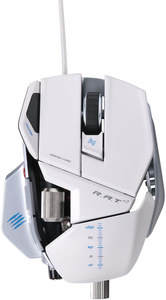 50%OFF Mad Catz RAT 7 White Gaming Mouse Deals and Coupons