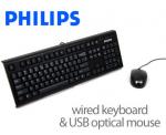 45%OFF Philips Keyboard & Optical Mouse Combo Deals and Coupons