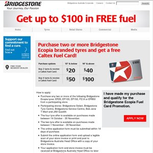 FREE Caltex fuel card Deals and Coupons