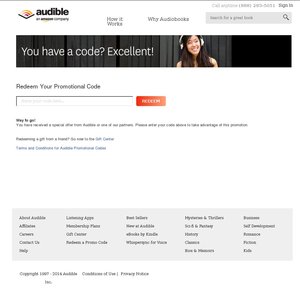 50%OFF Audible Gold Deals and Coupons
