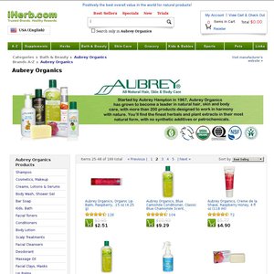 20%OFF Aubrey Organics Deals and Coupons