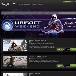75%OFF Assassin's Creed Franchise, game Deals and Coupons