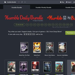 50%OFF The Humble Daily Bundle (Deep Silver ReBundle) Deals and Coupons