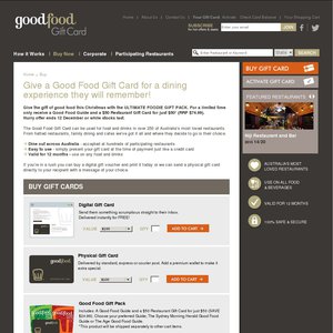 50%OFF Good Food Guide Deals and Coupons