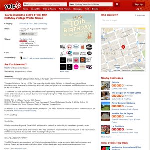 50%OFF Yelp party at Kelvin Club Deals and Coupons