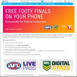 50%OFF NRL and AFL Footy Finals Deals and Coupons