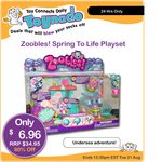 50%OFF Zoobles Spring to Life Seagonia Playset Deals and Coupons