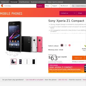 50%OFF Sony Xperia Z1 Deals and Coupons