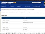 50%OFF Selected Singapore Airlines Flights in Business / Economy Deals and Coupons
