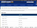 50%OFF Selected Singapore Airlines Flights in Business / Economy Deals and Coupons