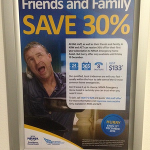 30%OFF 1st Year Subscription of NRMA Emergency Home Assist Deals and Coupons