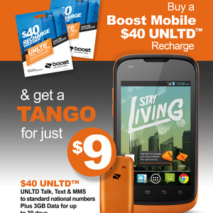 50%OFF Boost Tango Smartphone  Deals and Coupons